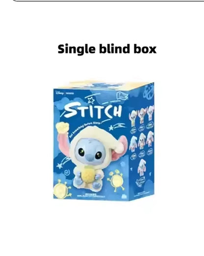 2025Hot Stitch Eat Something before Sleep Series Blind Box Plush Vinyl Toys Cute Doll Labu V3 Mystery Box Bag Pendant Decor Gift